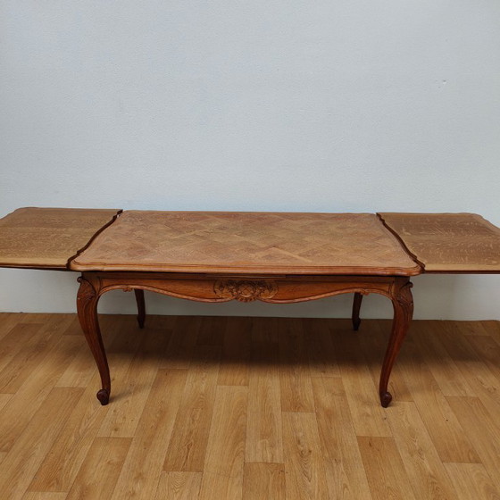 Image 1 of Vintage Country Dining Table Dining Room Table Extendable Table