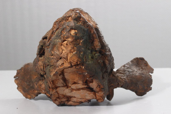 Image 1 of Philippe Conficconi (1962-2019) Large terracotta grouper animal sculpture