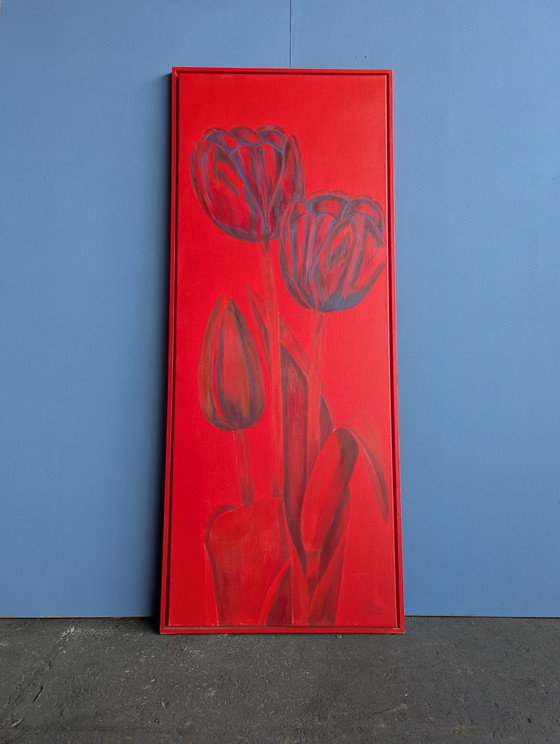 Image 1 of Grand tableau Tulipes / Joop Rozendaal