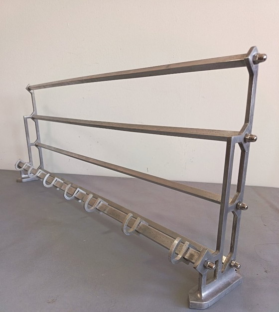 Image 1 of Art deco bauhaus hat rack coat rack.Designer:Janos Diósy.