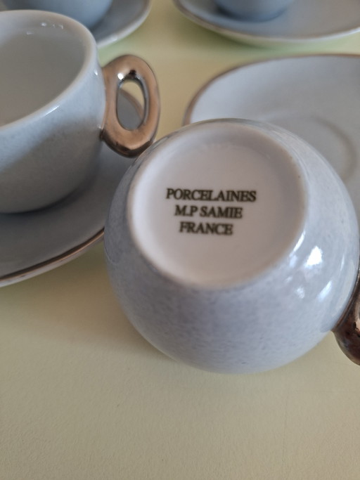 Set mit 4 Espressotassen – servies, Porcelain (photo 2 of 5)