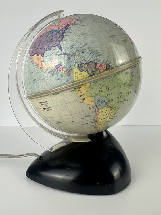 Image 1 of Globe (lampe) vintage - Globe Terrestre