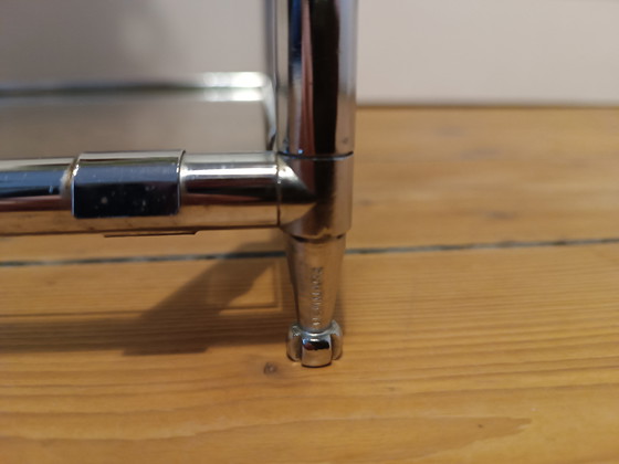 Image 1 of Vintage side table Cadovius Abstracta, 2 glass plates