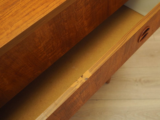 Image 1 of Teakhouten ladekast, Deens design, jaren 70, gemaakt in Denemarken.