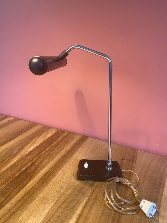 Lampe de piano HECA Edam par H.Th.J.A. Busquet | Design Mid-Century Néerlandais | Années 1950 – Metal (photo 4 of 19)