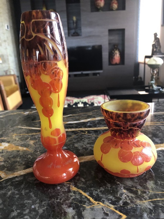 French glass vases Art Deco – le verre français (photo 5 of 6)