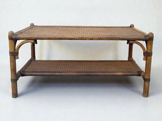 Table basse en rotin – Tables basses, Leather, Wood (photo 6 of 7)