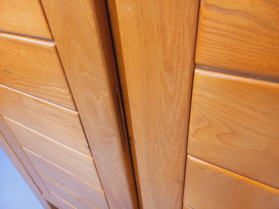 Image 1 of Maison Regain Vintage Elm Kledingkast uit de jaren 70 en 80