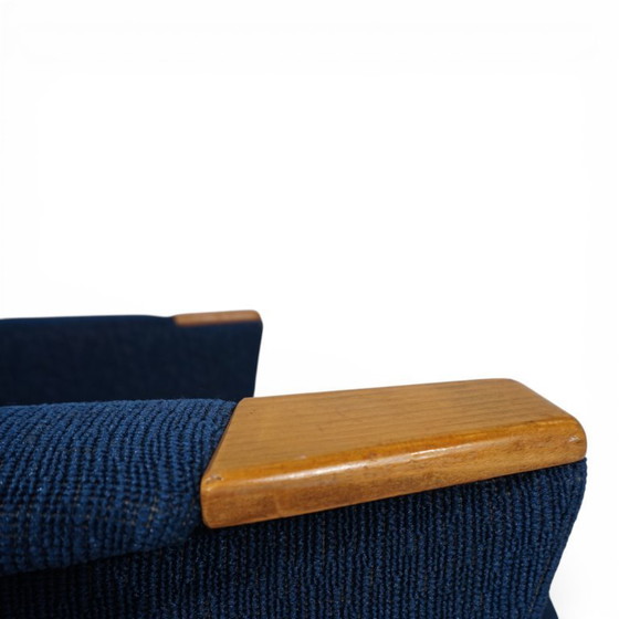 Image 1 of Sedia da cocktail blu MCM, 1950