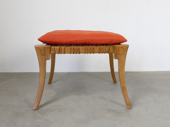 Image 1 of Sarides of Athens Klismos Hocker, Design T.H. Robsjohn Gibbings