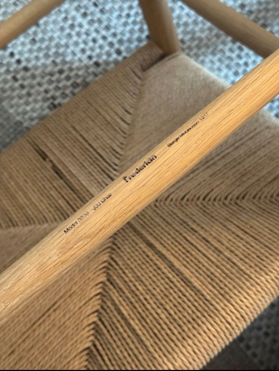 Image 1 of Chaises Børge Mogensen Fredericia J39, chêne légèrement huilé