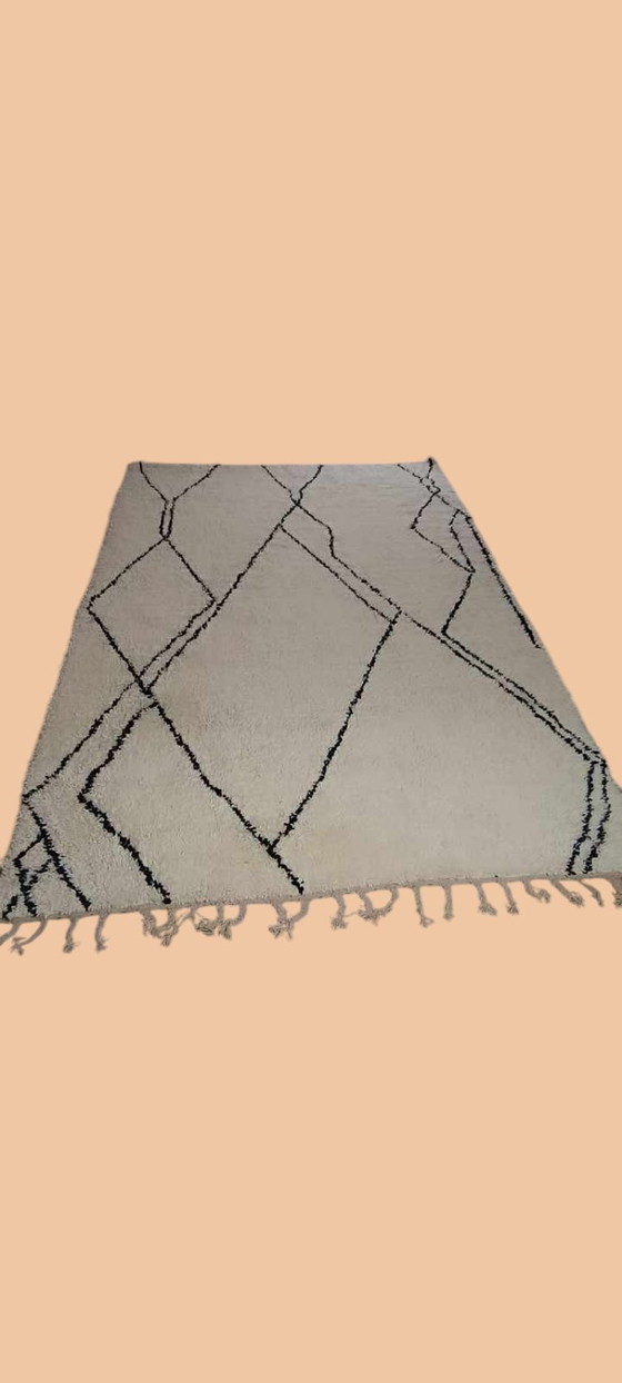 Image 1 of Tapis berbère laine vierge Tapis marocain - 300 x 200 cm 302x 296 m Type B12.4