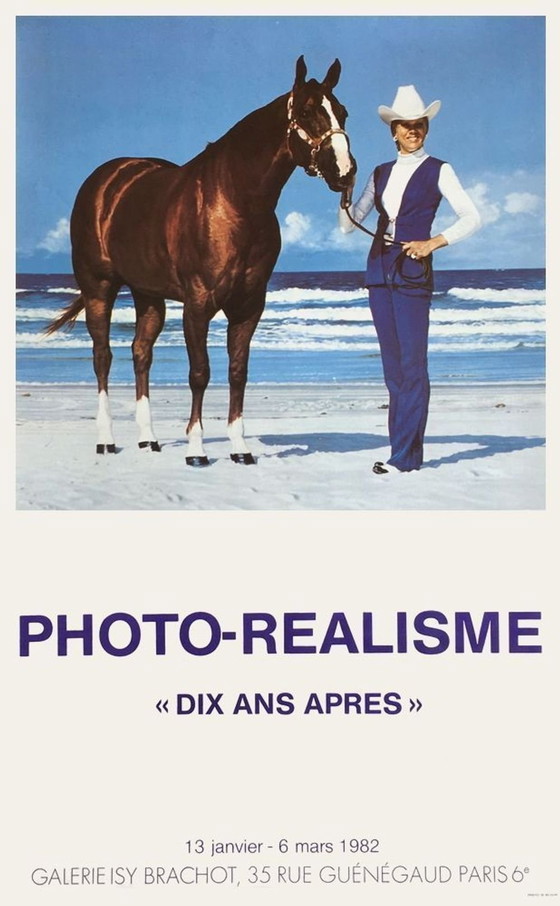 Image 1 of Richard MCLEAN Isy Brachot - Photo-Réalisme poster 1982