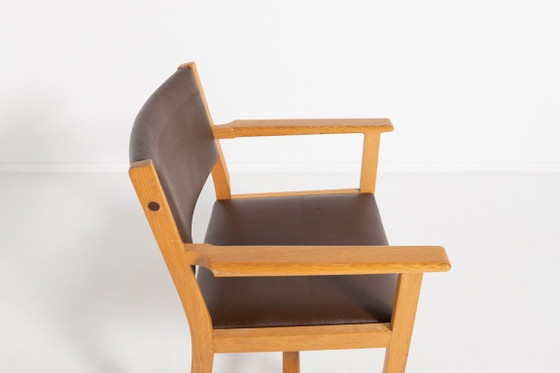 Image 1 of Fauteuil des années 1970 conçu par Hans Wegner pour Getama