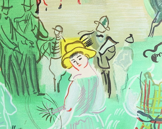 Image 1 of Charles Sorlier, Epsom 39 (after Raoul Dufy). Lithograph. C.1960.