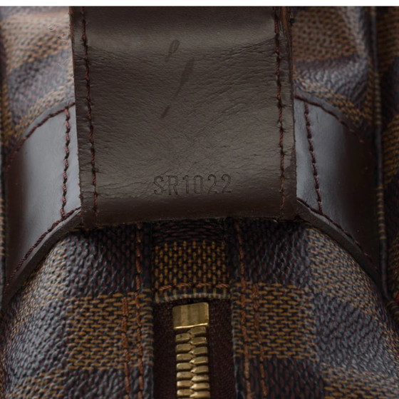 Image 1 of Borsa LOUIS VUITTON Naviglio in tela marrone - 100238