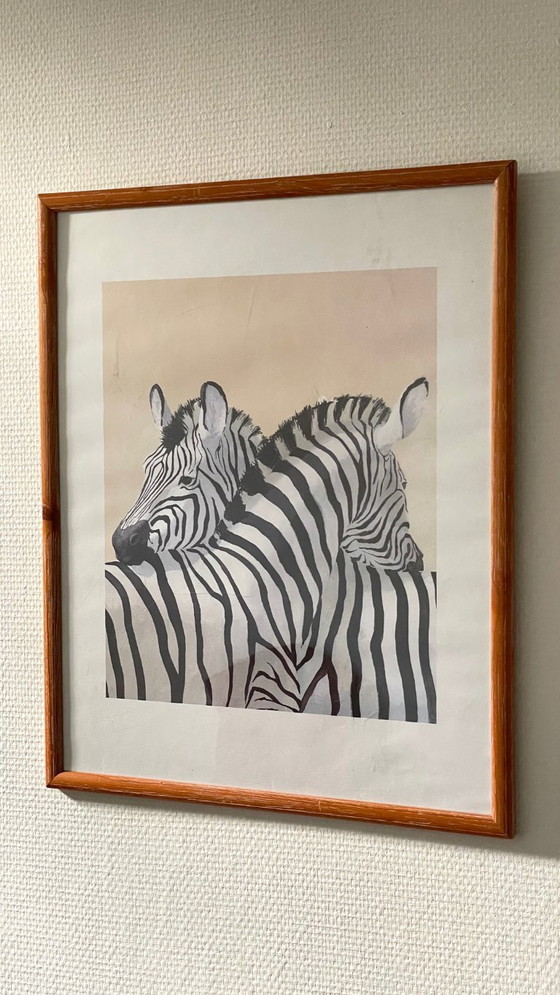 Image 1 of TABLE 2 Vintage Zebras