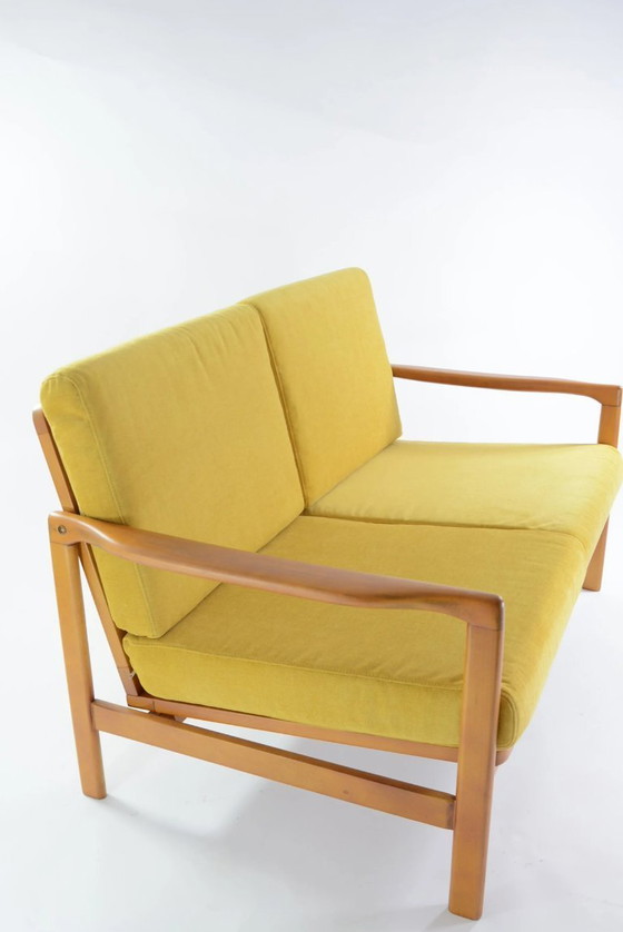 Image 1 of Yellow BZ sofa bed