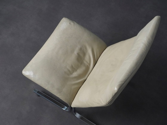 DS-2030 Leather Lounge Chair by Hans Eichenberger for De Sede, Switzerland, 1970s – Armchairs, Metal, Vintage (photo 7 of 10)
