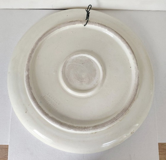 Piatto da parete in ceramica turca, Kütahya (Özen Çini) Vintage anni '70 – Decorazioni murali (photo 9 of 13)
