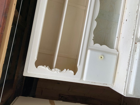 Art Deco tweedelige keukenkast – Opbergkast, Glas (photo 9 of 9)