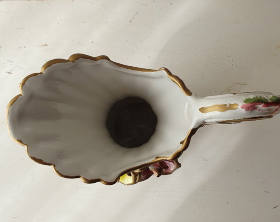 Image 1 of Grande vaso Capodimonte, porcellana italiana 30 cm