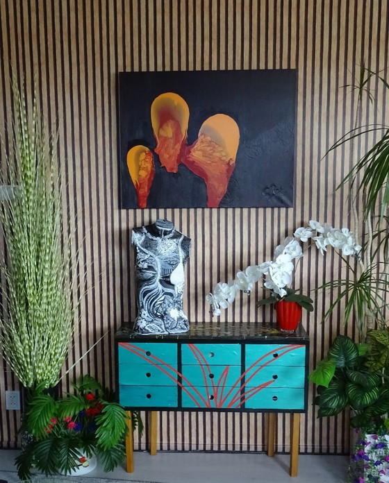 Image 1 of CB. busto di manichino bianco e nero