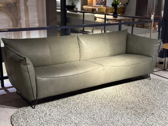 My Home 3,5-Sitzer Sofa und Sessel, Jess Design, Stoff, Lammleder (Foto 2 von 8)