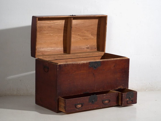Antique Japanese Chest - Meiji Period (c. ) #20 – Chest of drawers, Wood, Metal (photo 23 of 40)