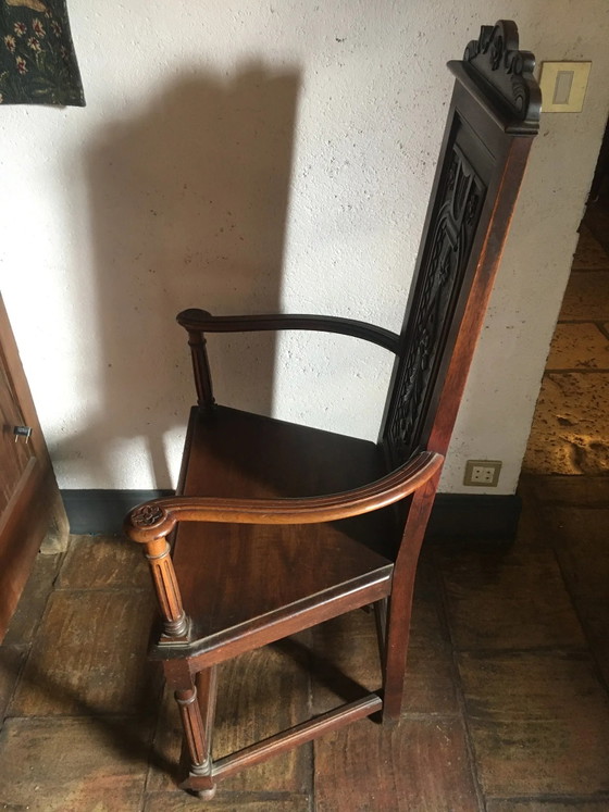 Poltrona in noce stile Rinascimento – Poltrone, Renaissance (photo 5 of 7)