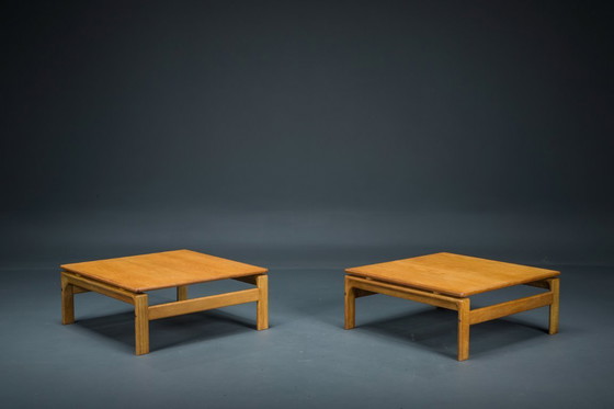 Image 1 of Danish Oak Coffee Table from Komfort, 1960s