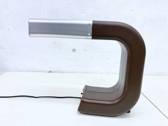 Image 1 of Tafellamp Met Klok Knox Design Voor Pfäffle 70s Design