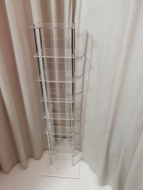 Image 1 of Étagère CD Plexi années 80