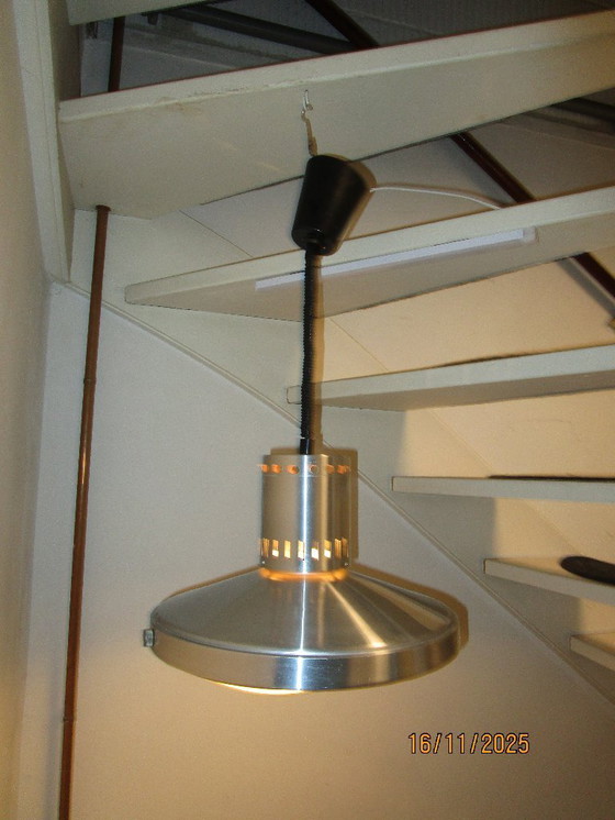 Image 1 of Vintage Trekpendel Hanglamp, Jaren 70