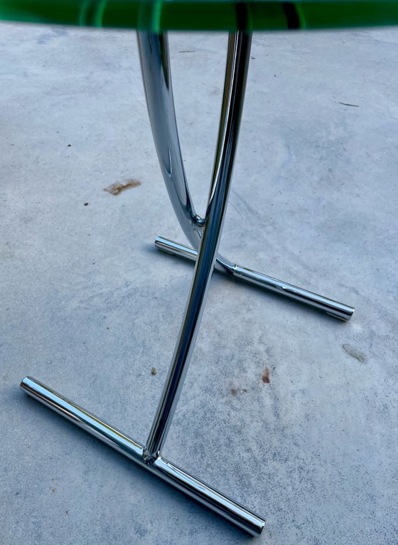 Design verre/chrome - Table d'appoint Rolf Benz, Tables d'appoint, Transparent (photo 10 sur 12)