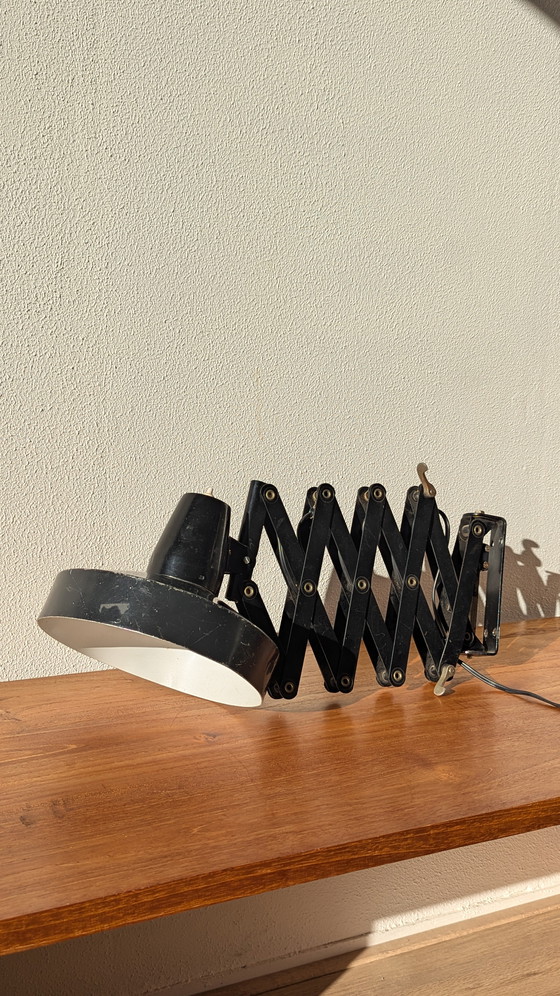 Image 1 of Lampada a forbice vintage, lampada industriale