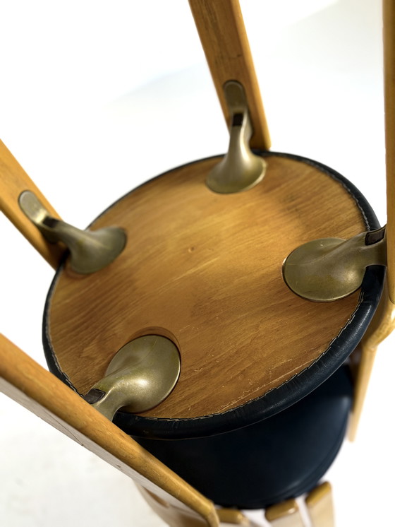 Image 1 of 4x Chaise Bruno Rey modèle 33, Kusch & co '70