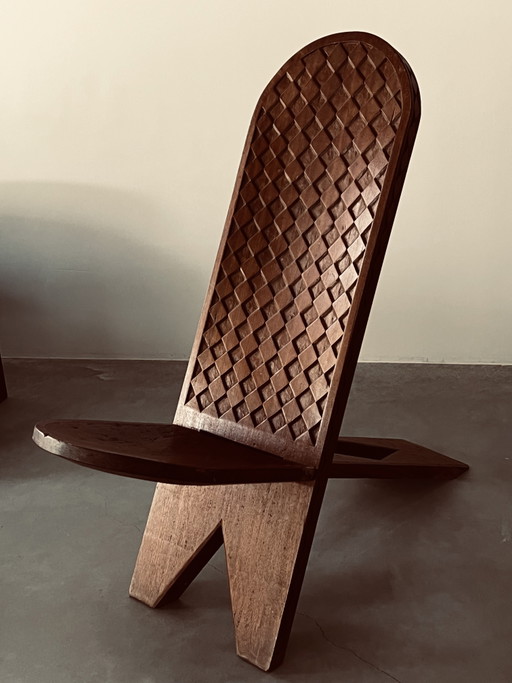 Design African Chair – decoratieve objecten, Wood