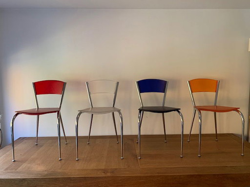 9x Silla Mimi de Baleri Italia