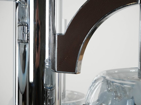 Image 1 of Kroonluchter uit het ruimtetijdperk, Muranoglas, jaren 70, gemaakt in Italië