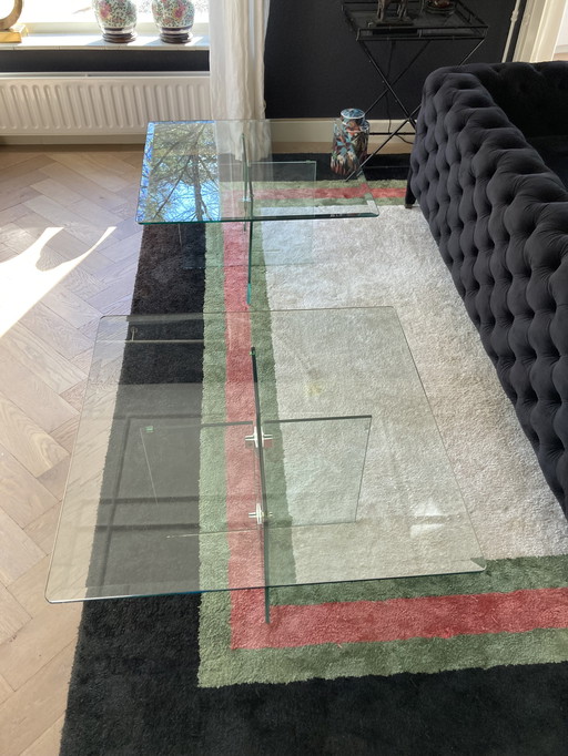 2 x Peter Ghyzcy Coffee Table