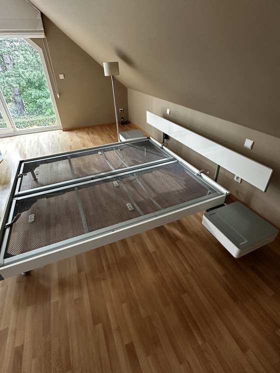 Image 1 of Auping match bed met 2 nachtkastjes