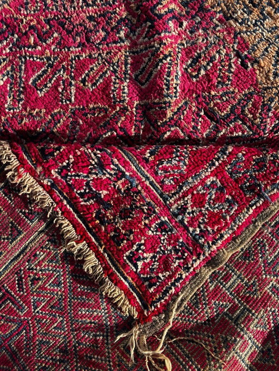 Image 1 of Tappeto marocchino vintage Beni M'Guild 360x200 cm - Grande tappeto in lana