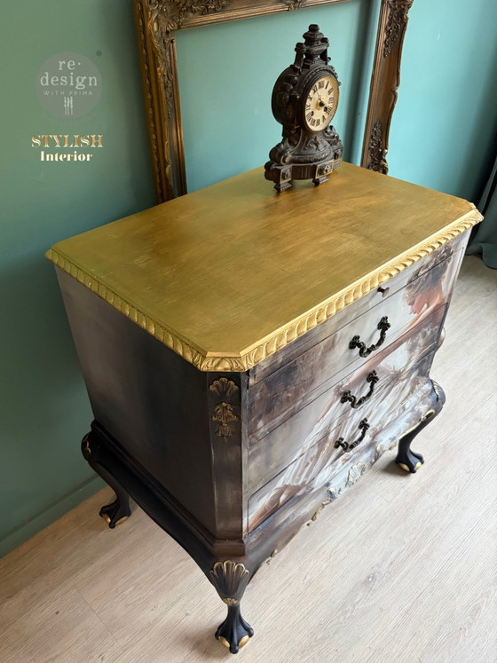 Antique Chest of drawers ✨ The prima ballerina, Wood, Multi Color (photo 3 of 6)