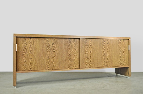 Image 1 of Credenza moderna di design olandese con finitura impiallacciata in wengé, anni '80