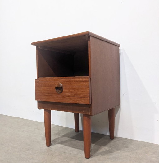 Table de chevet scandinave vintage