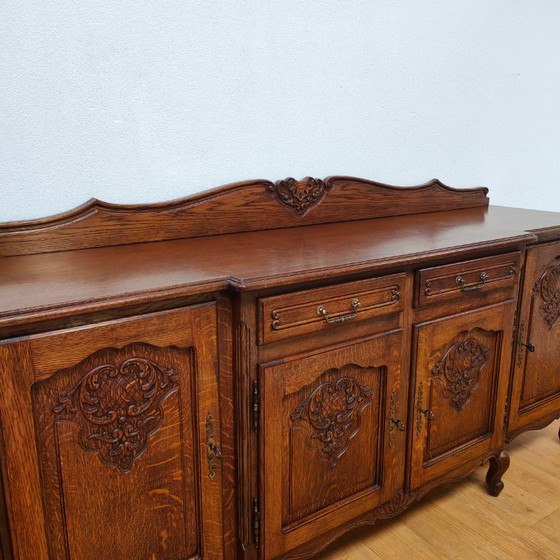 Image 1 of Vintage Louis XV sideboard wall cabinet buffet cabinet