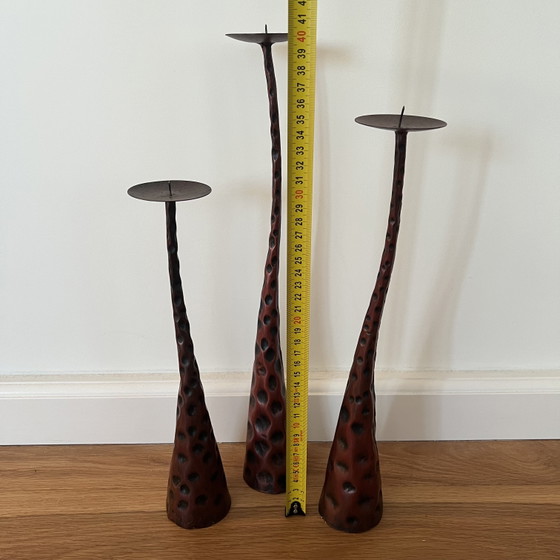 Image 1 of Brutalist candlesticks