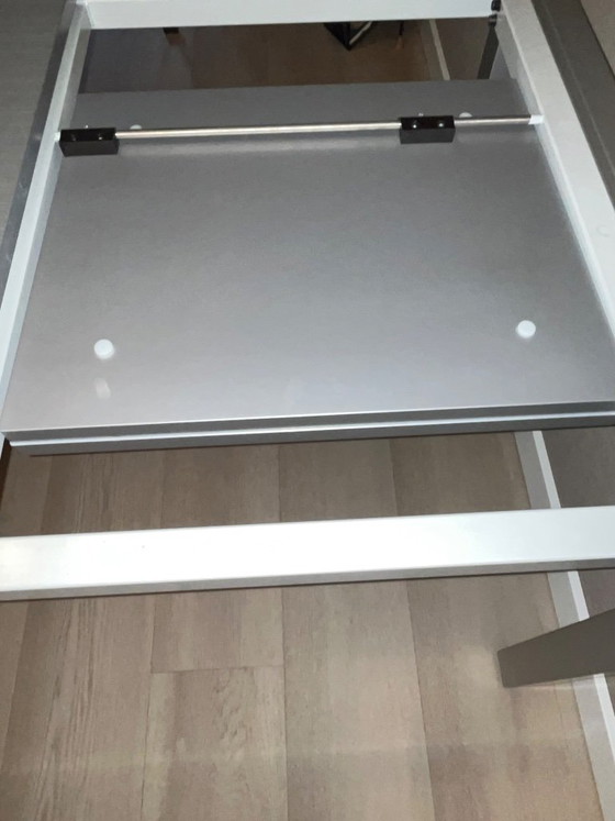 Tavolo da pranzo Leolux Izaki, Leolux tafel Izaki, Tavoli da pranzo, Legno, Metallo, Grigio, Modern (foto 4 di 10)