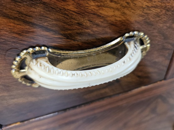 Image 1 of Art Decò bedside tables in briar root and Bakelite